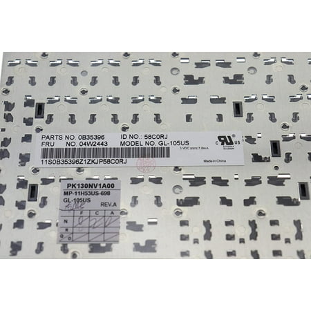 LeFix US Standard Keyboard with Mouse Pointer Replacement Compatible with Lenovo Thinkpad Edge E530 E530c E535,04W2443 LeFix US Standard Keyboard with Mouse Pointer Replacement Compatible with Lenovo Thinkpad Edge E530 E530c E535,04W2443
